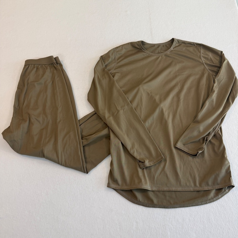 Milliken GEN III Level 1 Base Layer Set Unisex Small Regular Coyote Brown